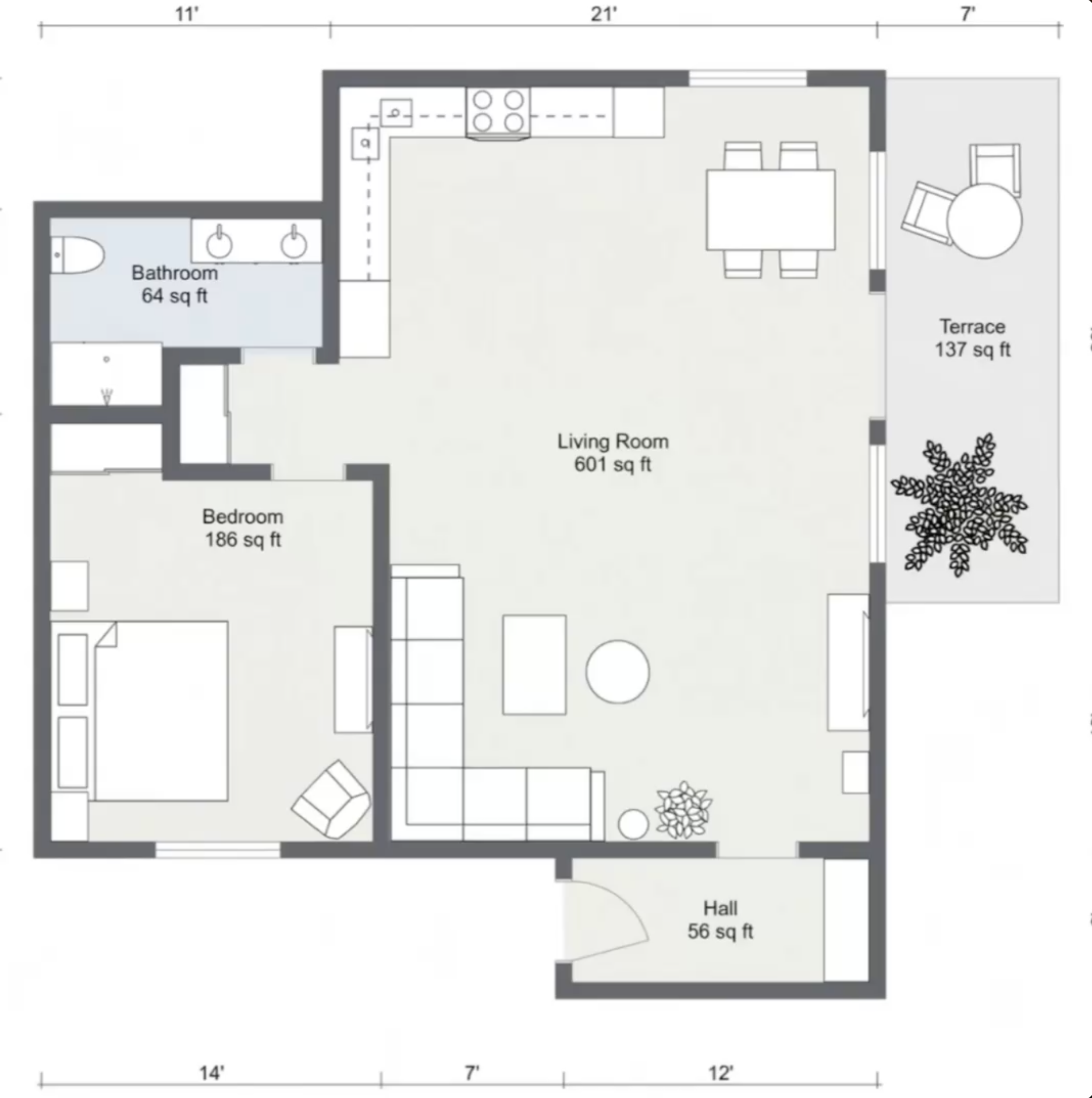 Floorplan to 3D Interior